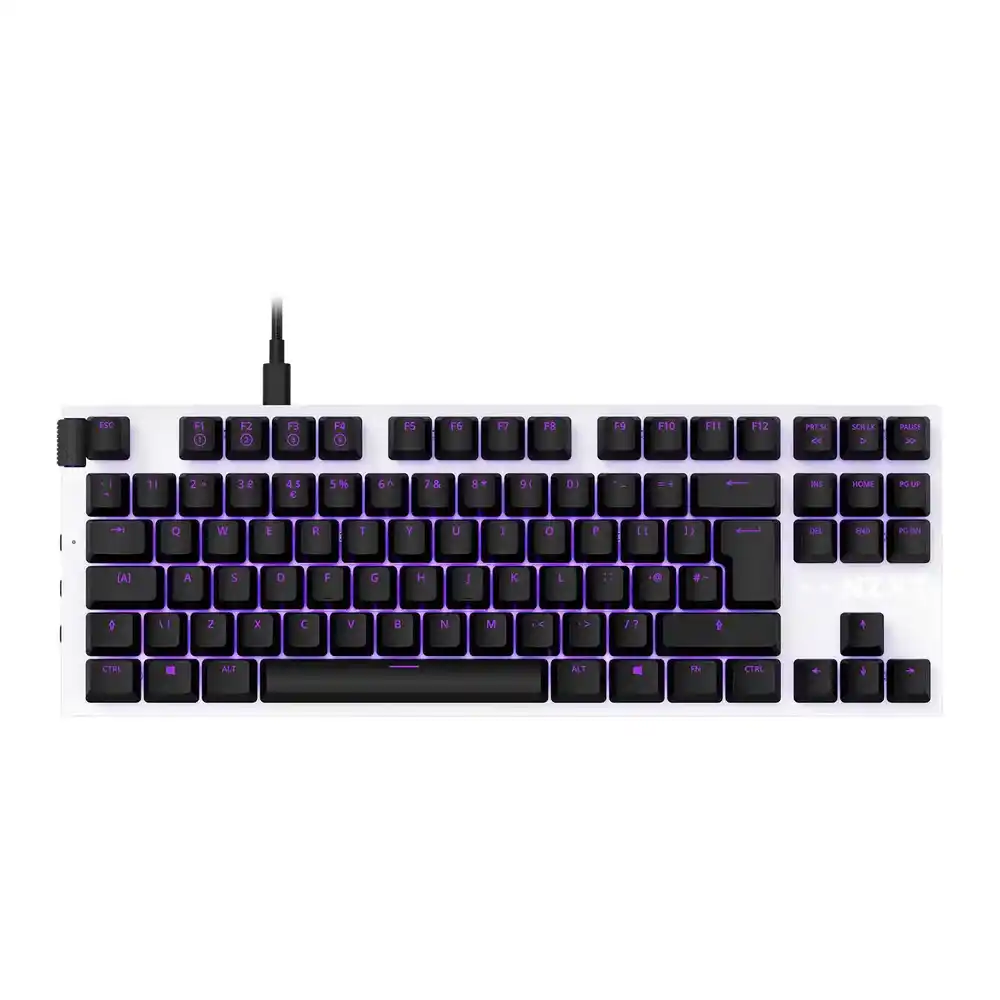 (image for) NZXT FUNCTION TENKEYLESS Gateron Red Linear Modular Mechanical Gaming Keyboard
